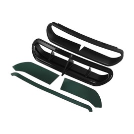 TCT-MOTORPARTS Black Batwing Inner Fairing Air Vent Fit For Harley Electra Glide Street Glide & Trike fairing 2014-2024