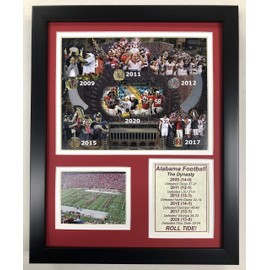 Alabama Crimson Tide | Dynasty | 12"x15" Framed Photo Collage