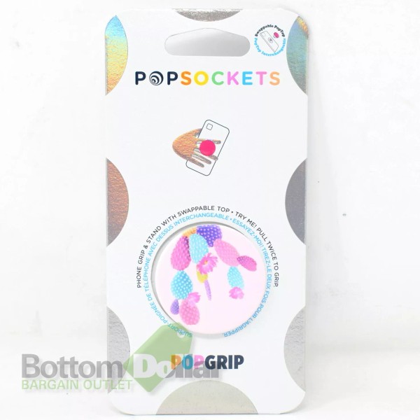 PopSockets 802500 PopGrip Phone Grip & Stand with Swappable Top