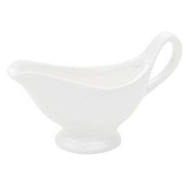 American Metalcraft GB3 Boat, Porcelain, Gravy, 3 oz.