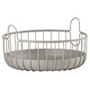 Zone Denmark Inu Small Metal Storage Basket for Kitchen, Bathroom,