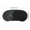 Honbay 10PCS Black Eye Masks Satin Blindfold with Nose Pad