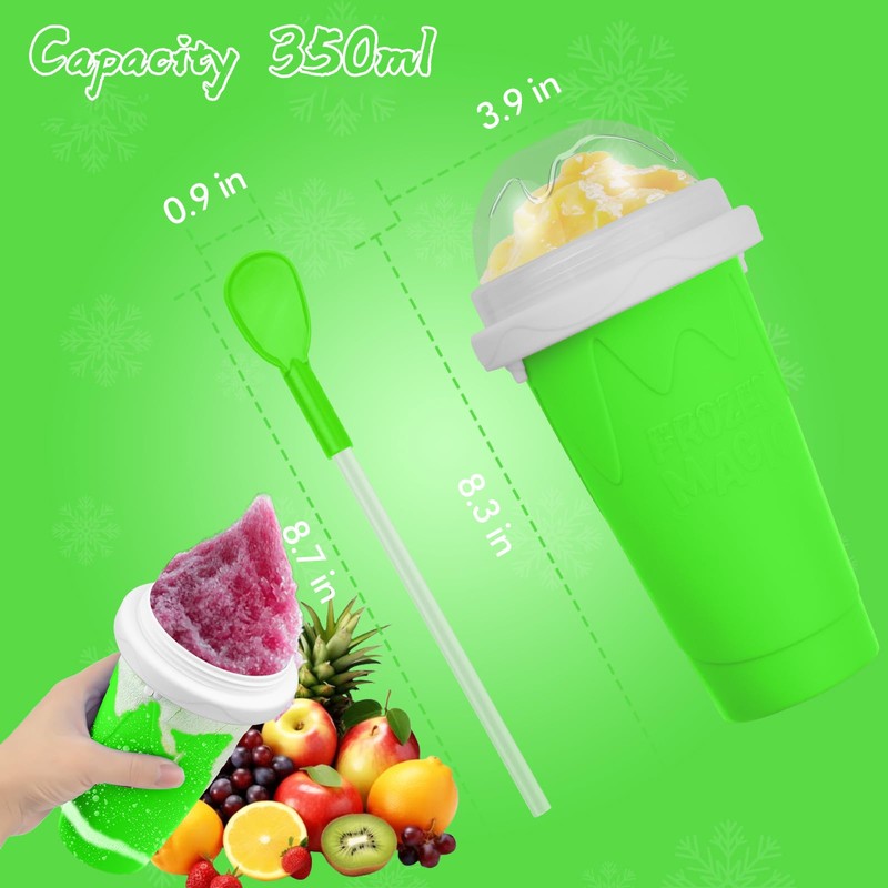 Slushie Maker Cup - DIY Magic Slushy Maker Squeeze Cup,