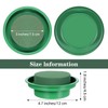 16 Pack Round Floral Foam with Bowls, Green Wet Flower