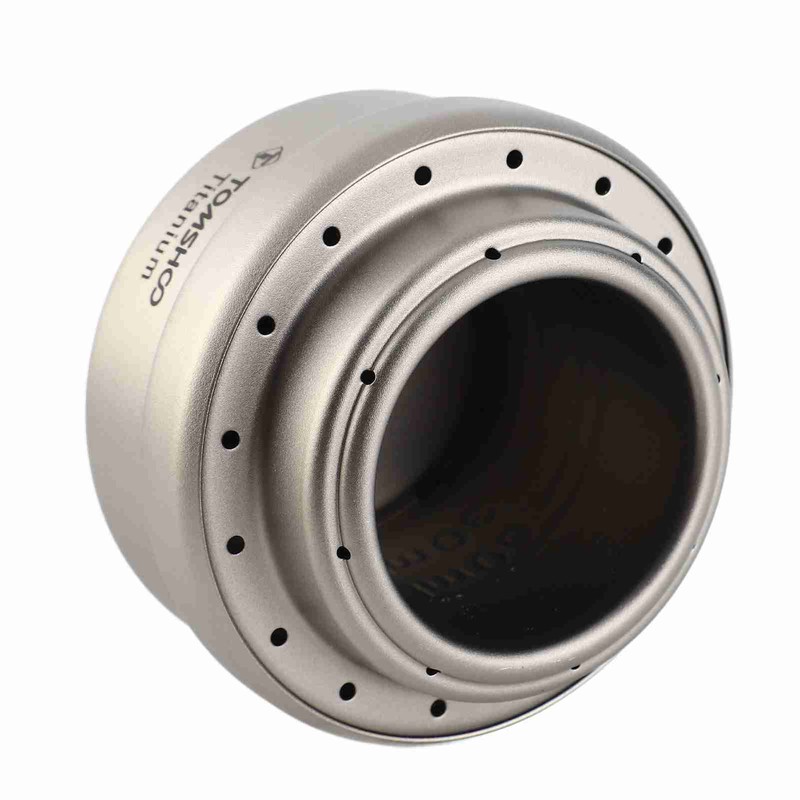 Portable Mini Alcohol Stove with Lid Cross Stove Stand Rack