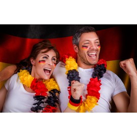 MC-TREND Germany flag, 150 x 90 cm, made of tear-resistant polyester (150 x 90 cm)