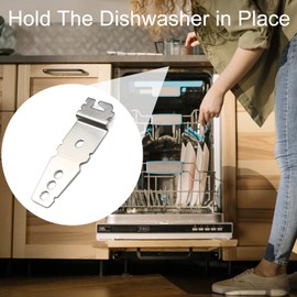 Dishwasher Mounting Bracket - OEM Quality Dishwasher Bracket, Dishwasher Parts & Accessories for Whirlpool, Kenmore, KitchenAid 8269145 by Red Snail