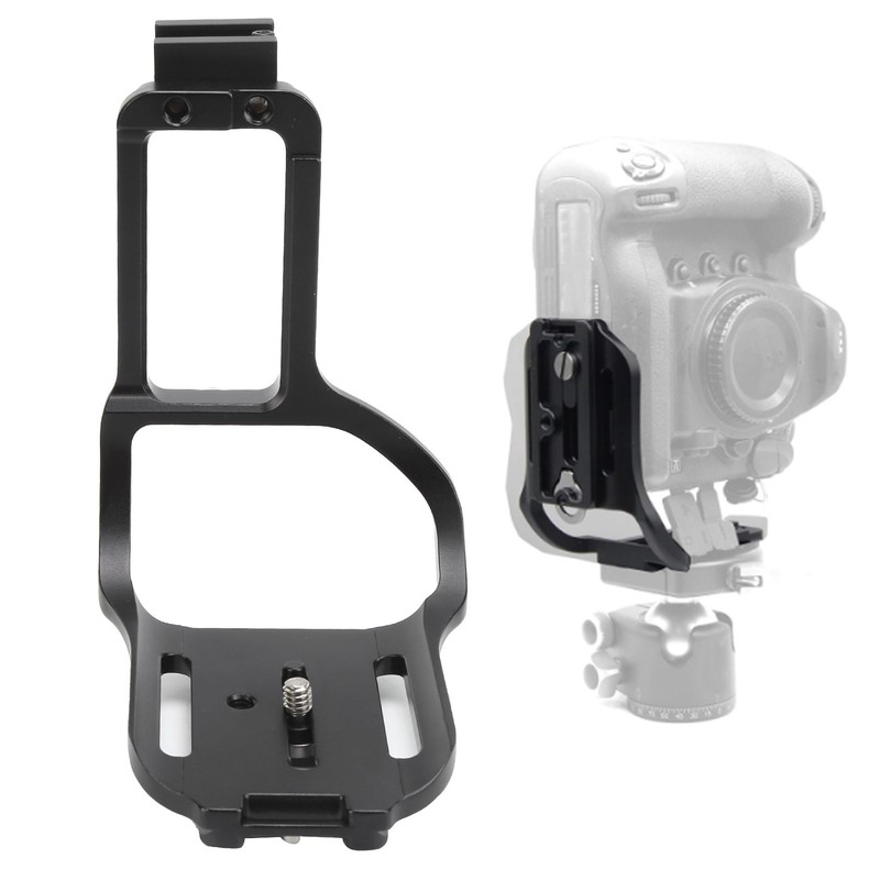 Quick Release Plate L Bracket with Hot Shoe Hand Grip