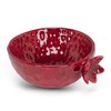 Abbott Collection Small Pomegranate Shaped Bowl - Ceramic (4.5" L)