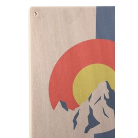 Lantern Press Ski Colorado - Colorado (10x15 Wood Wall Sign, Wall Decor Ready to Hang)