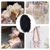 GORGECRAFT 20Yds Elastic Stretch Lace Trim 1 inch Black Ruffled