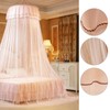 Breathable Round Canopy Lace Princess Style Mosquito Net Bed Curtain
