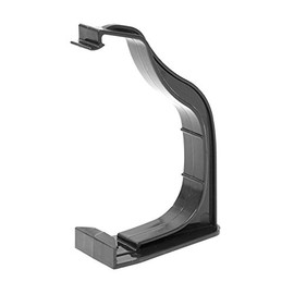 Pack of 3 X Polypipe Ogee ROG09 Extra Capacity Gutter Fascia Bracket 130 x 70mm (Black)