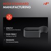 A-Premium 20PCS Metal Wire Loom Clamp Clips Fastener Compatible with