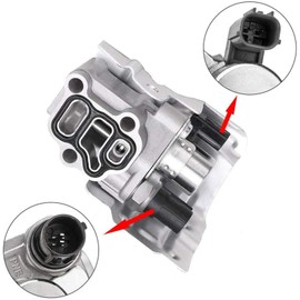 Benefast VTEC Solenoid Spool Valve w/Timing Oil Pressure Switch & Gasket Compatible with Honda Accord CR-V Element Civic Acura RSX Acura TSX Replacement# 15810-RAA-A01 15810-RAA-A03