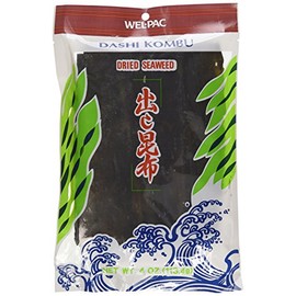 Wel-pac Dashi Kombu Dried Seaweed (Pack of 4)