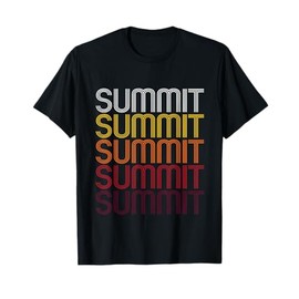 Summit, NJ | Vintage Style New Jersey T-shirt T-Shirt