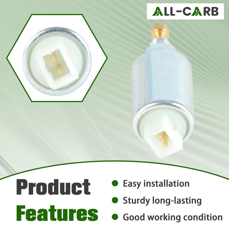 ALL-CARB Carburetor Fuel Solenoid 699915 Replacement for 794572 799728 498027