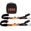 LODD - Motorcycle Tie Down Straps with Heavy-Duty Buckles, Fur