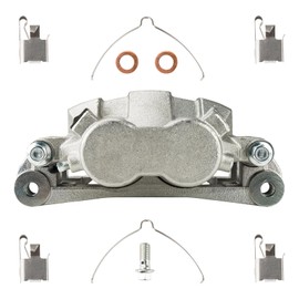 PHILTOP 18B4790 Front Right Disc Brake Caliper Assembly Replacement For Ford for 1999-2004 F-250 Super Duty, 1999-2004 F-350 Super Duty, 2000-2005 Excursion, 18-B4790 Front Right Passenger Side