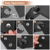 Snap Fastener Tool, Kamtop Heavy Duty Snap Button Plier with