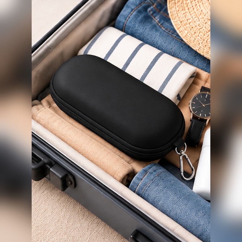 Hard Shell Sunglasses Case for Everyday Eyewear Storage – Portable