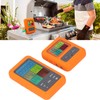 Meat Temperature Probe Smart Wireless LCD Display 4 Probes Grill