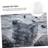 BESPORTBLE 10pcs Non Woven Net Bags with Draw String Durable