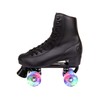 C SEVEN C7skates Quad Roller Skates | Retro Design (Black