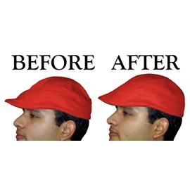 3 Pack. Red-Flat Cap Panel Shapers and Hat Crown Inserts Combo-Comfortable Hat Shapers-Flexible-Long Lasting Hat Liner 100% MBG.