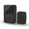 LIWEARE 2.4GHz Smart Wireless Remote Video Doorbell, Intelligent Visual Wireless