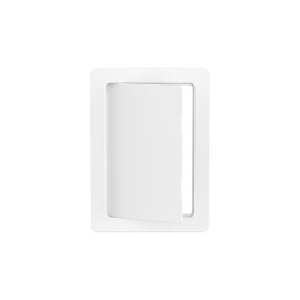 Bryce Hardware 4x6 Access Panel for Drywall- Plumbing Access Panel Ceiling Access Panel Drywall Panel Attic Access Door for Wall, Ceiling, Made from Impact-Resistant, UV-Stabilized Plastic (4"x6")