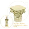 Roman Pillar Greek Column Statue Greek Column Figurine Sculpture Indoor
