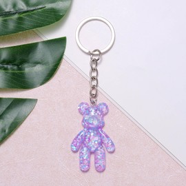 Pocket Bear Hug, Anxiety Relief Gifts for Women Men, Mental Health Positivity Gifts for Anxious Friend, Thinking of You Gift, Comforting Gift for Son Daughter Back to School, Purple