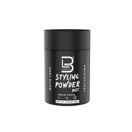 L3 Level 3 Travel Styling Powder - Small 0.18 oz for Travel - Natural Look Mens Powder - Sample Styling Powder