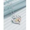 POTOPYY - Collar de plata de ley 925 para madre