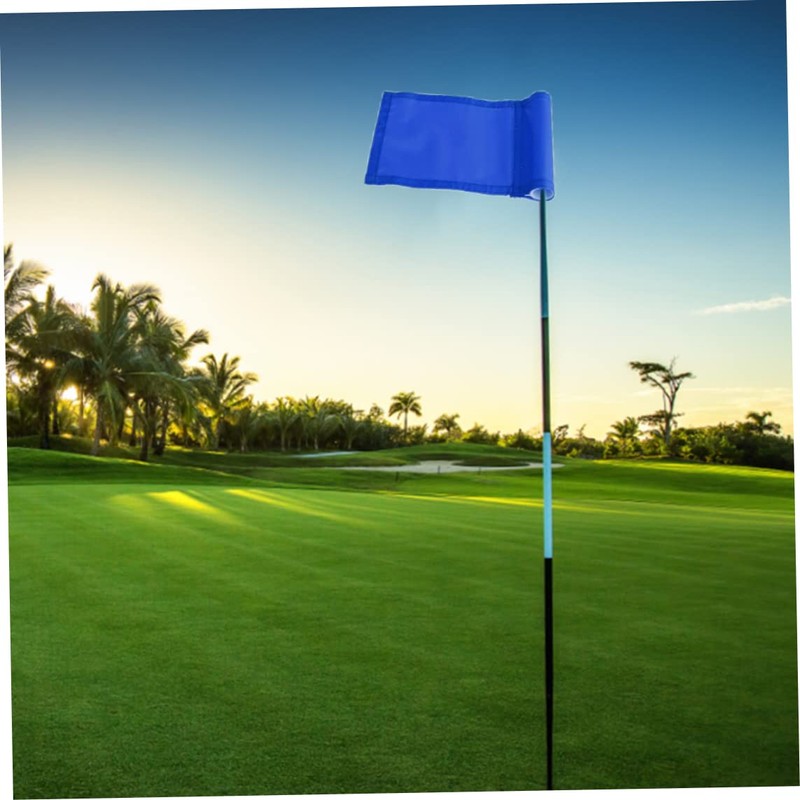 Nylon Golf Flag Golf Putting Green Flag Training Hole Pole
