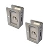 QCAA Premium Quality Solid Brass Rectangular Pocket Sliding Door Pull,