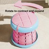 NAJMECHOY PVC Portable Potty, Children's Foldable Toilet, Baby Travel Urinal