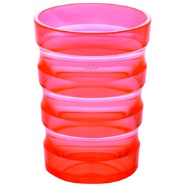 Comfort Grip, Anti Slip Cup with Cap (Small Hole) Angled Spout for flow control and easy drinking Hot and Cold Drinks Vacuum seals to avoid Leaks Measurement guide Travel Cup for small Children