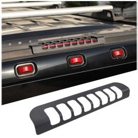 Carworld66 Car 3rd High Mount Brake Light Protective Trim Cover For Hummer H2 2003-2009