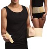 DELUXE MEDIZINISCHE NABELBRUCH BANDAGE Hernie Gurt Eingeweidebruch Gürtel Bruch Bauch
