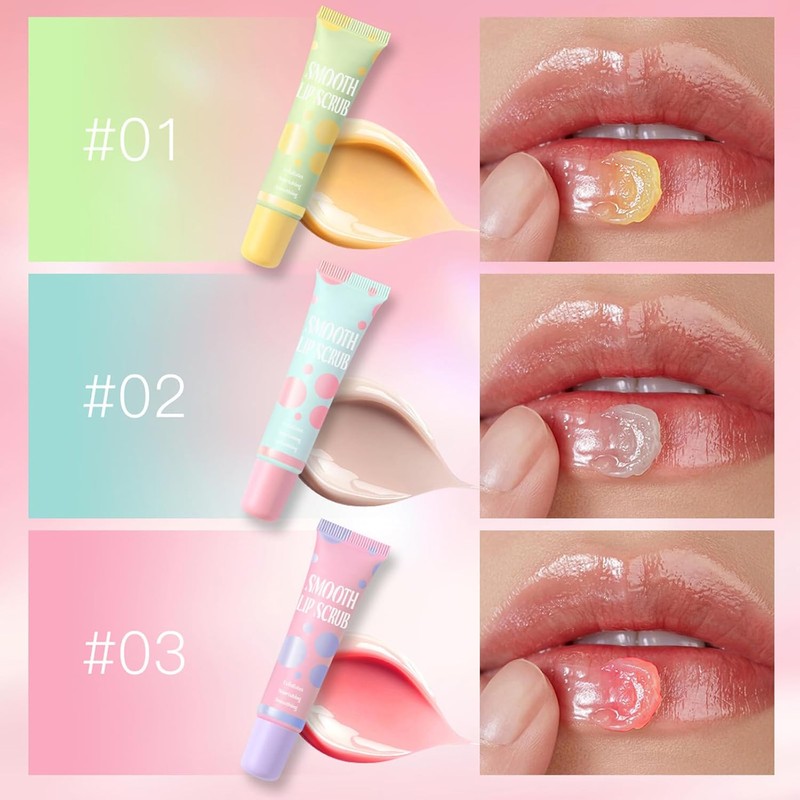 Exfoliante Labial Cremoso Exfoliación Suave Formulada Con Delicadas Partículas De