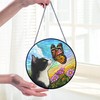 Tuxedo Cat Gifts, Black & White Cat Memorial Suncatcher Gift