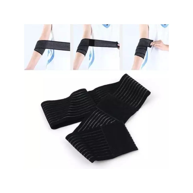 스포츠압박밴드 등산 스포츠 헬스 스트레칭 탄력밴드 압박붕대 아대 Sports Compression