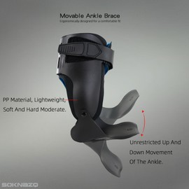 Ankle Support Brace, Ankle Stabiliser for Sprains, Tendonitis, Fracture Recovery Support, Ankle Support Wrap for Men and Women(Right，L)