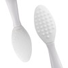 Lip Scrub Brush,Double-Sided Silicone Exfoliating Lip Brush Tool for Smoother