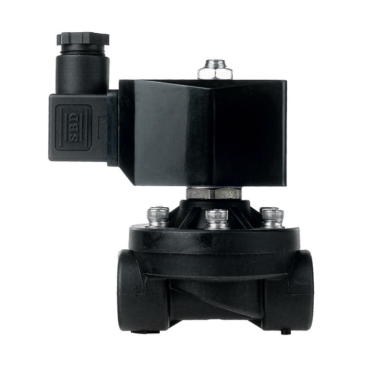 FSA Solenoid Valve Plastic PA6 1/2 Inch 12 V DC