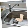 WOONEKY 2Pcs Natural Loofah Sponge Scrubber Lightweight Versatile Kitchen Cleaning