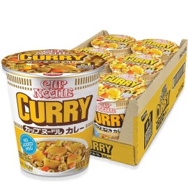 Nissin Cup Noodle Ramen Noodle Soup, Original,(Sele - Curry Noodle Soup  2.82 Ounce (Pack of 6)